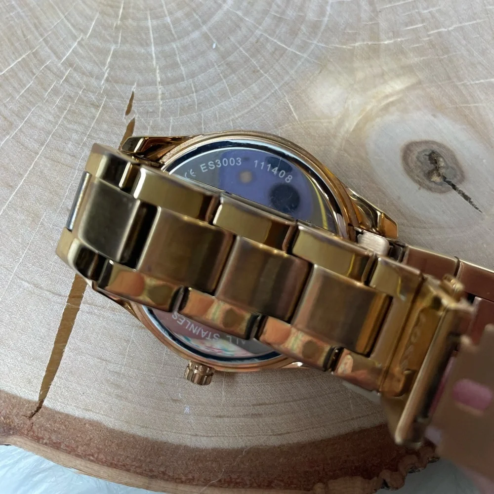 Fossil Stella Glitz Rose Gold Multi Function  Watch - Picture 8 of 12